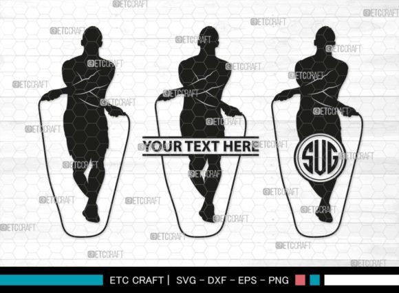 Download Jumping Rope Monogram, Skipping Rope Svg - Skipping rope Collection