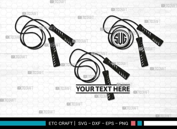 Download Skipping Rope Monogram, Jump Rope Svg - Premium Resources
