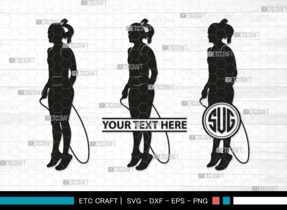 Download Jumping Rope Monogram, Skipping Rope Svg - Skipping rope Collection